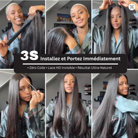 Perruque Lace Wig 100% naturelle brésilienne